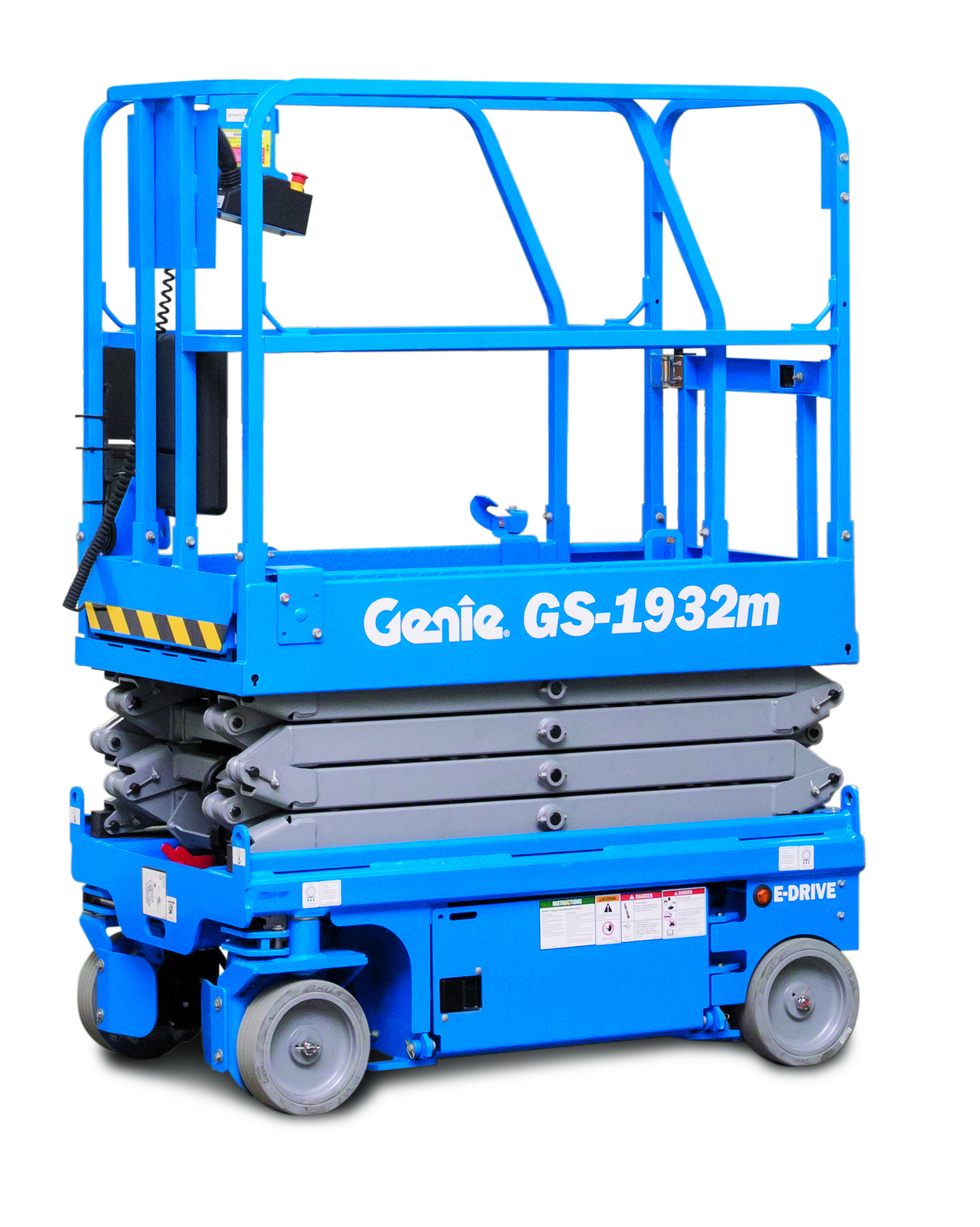 Saxlift batteri plattformshöjd 5,6 m (kort modell)