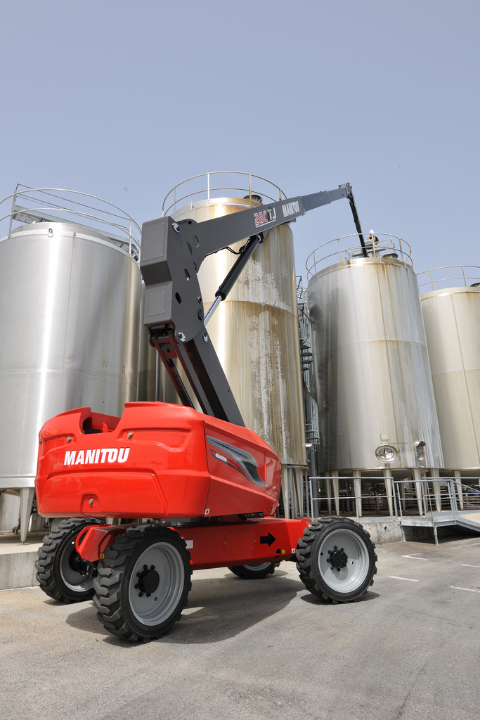 Telescopic Boom Lift diesel, platform height 25.7 m MANITOU 280TJ