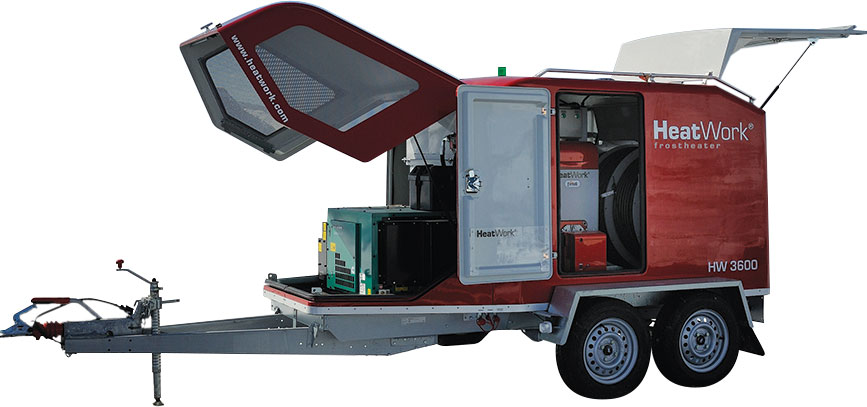Tjältiningsaggregat 103 kW HEATWORK HW3600