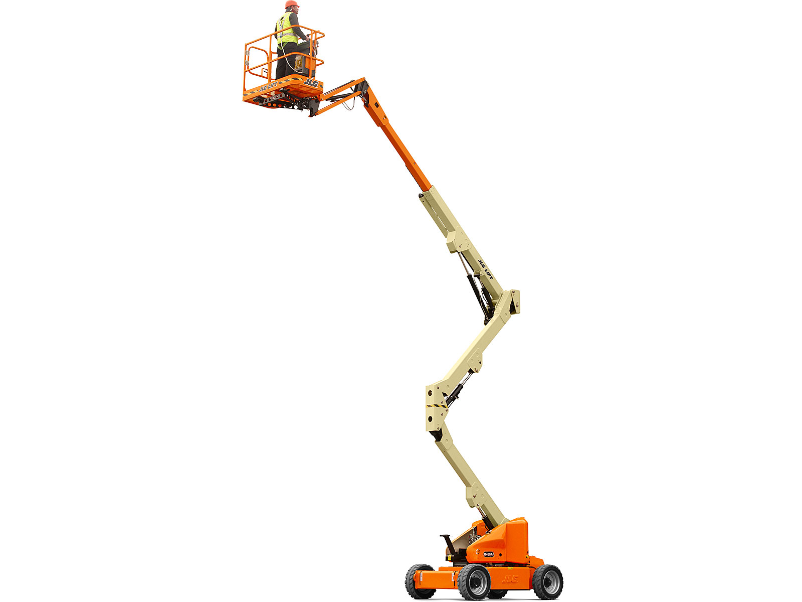 Vikbomslift batteri plattformshöjd 13,7 m JLG M450AJ