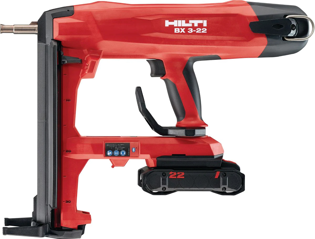 Akkutoiminen betoninaulain (pidemmät naulat) HILTI BX3-L-22