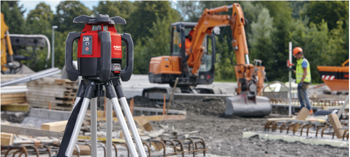 Yhteen suuntaan kallistettava laser, digitaalinen HILTI PR30-HVS