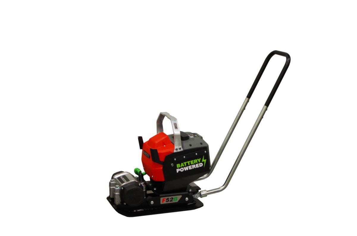 Vibratorplatta, batteridriven, < 60 kg