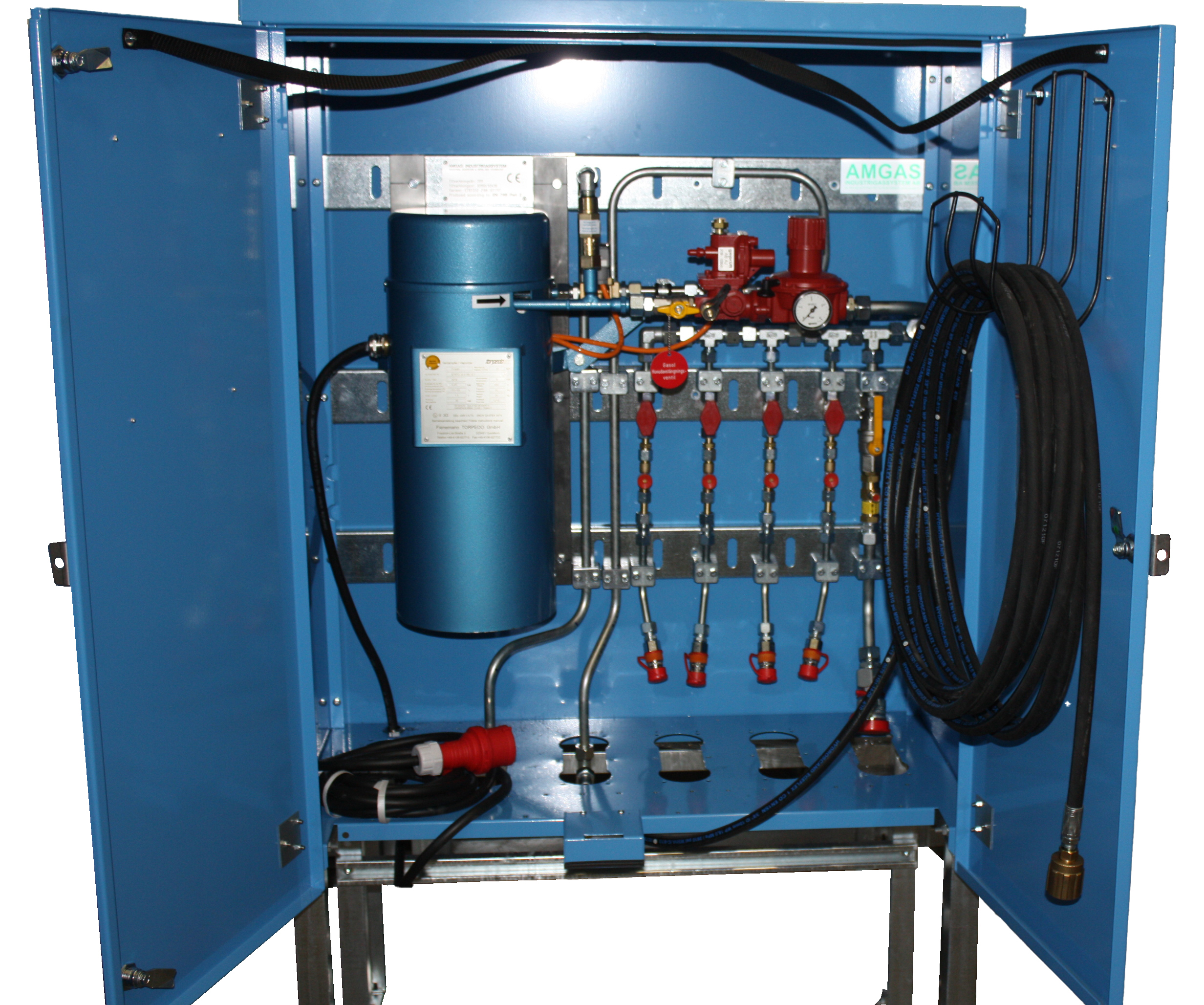 Förångarskåp gasol