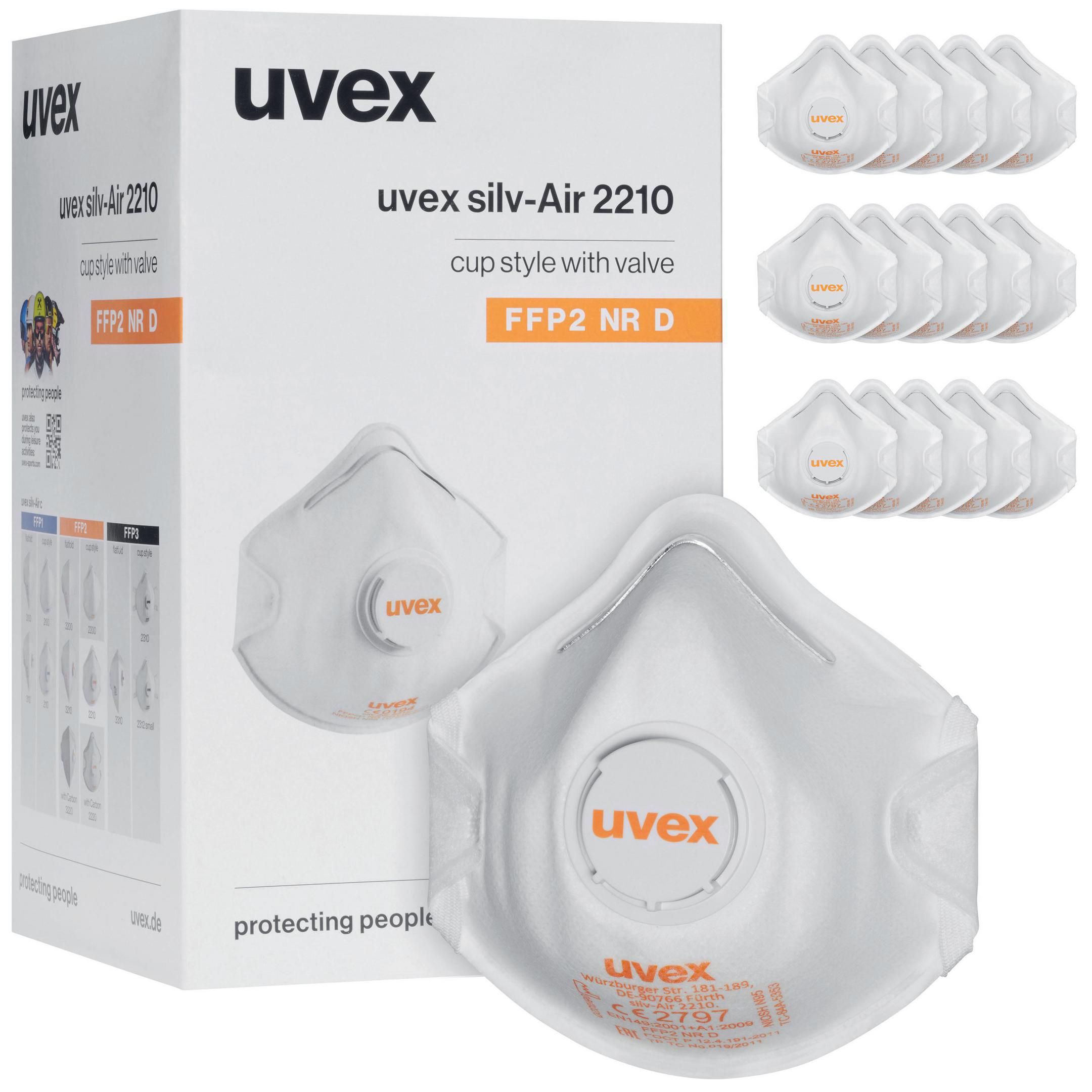 Filtermask FFP2 Uvex