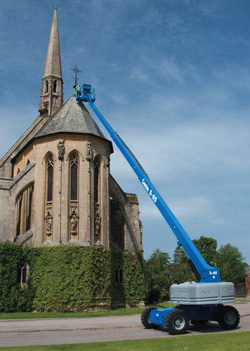 Telescopic lift diesel, platform height 25.9m GENIE S85