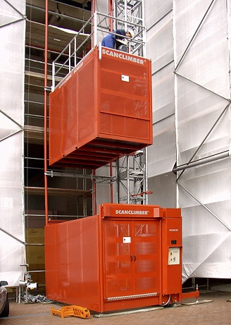 Henkilötavarahissi 2000 kg SCANCLIMBER SC2032-H65