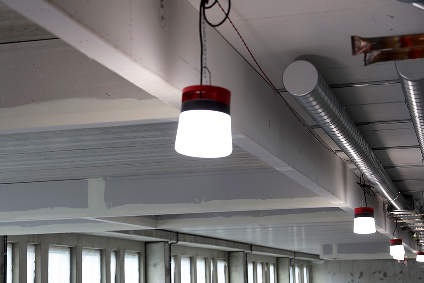 230V 25W Led-byggplatsarmatur