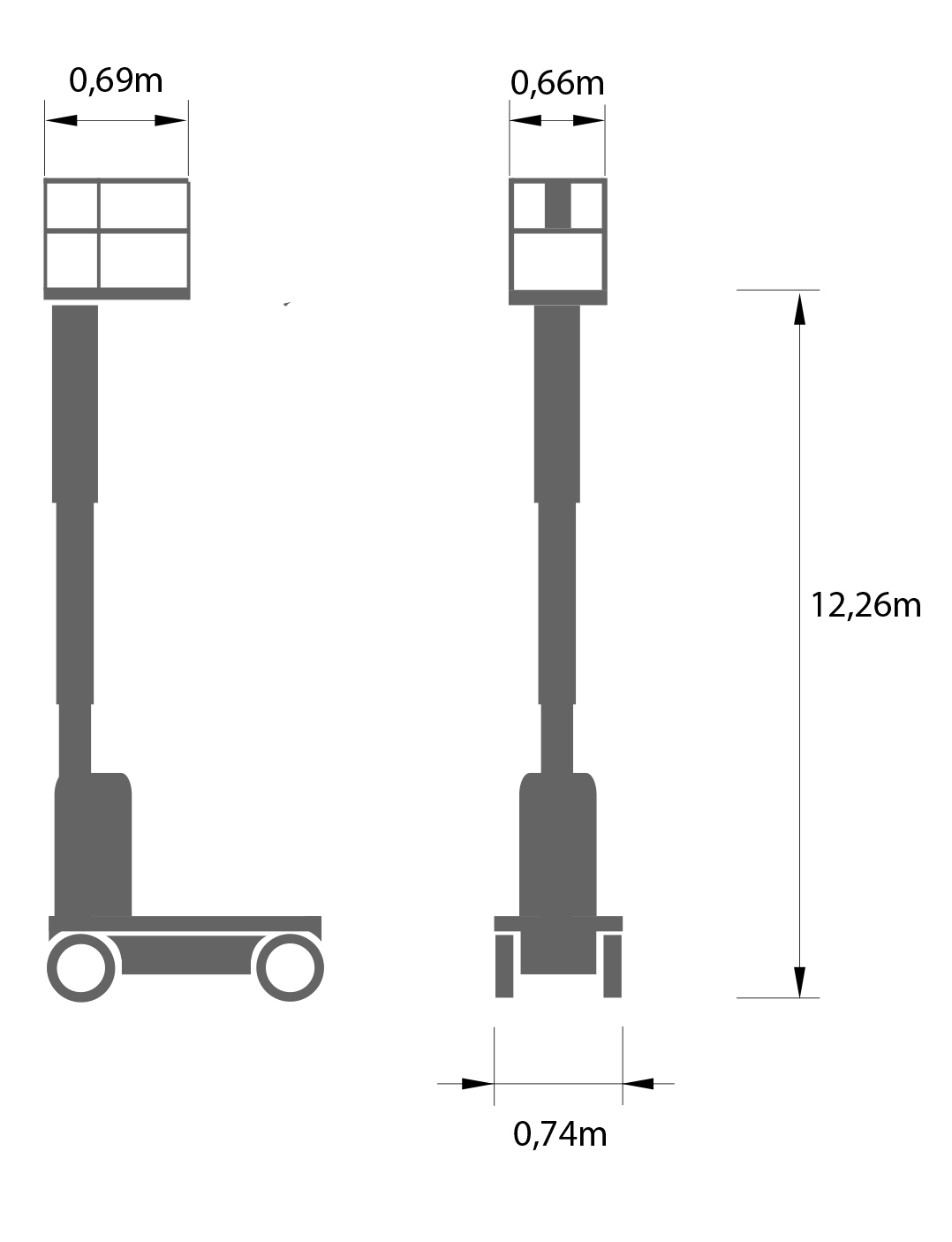 Electric Aerial Work Platform GENIE AWP40