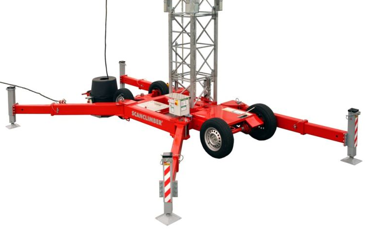Mast Climbing Work Platform 8000 kg SCANCLIMBER SC8000
