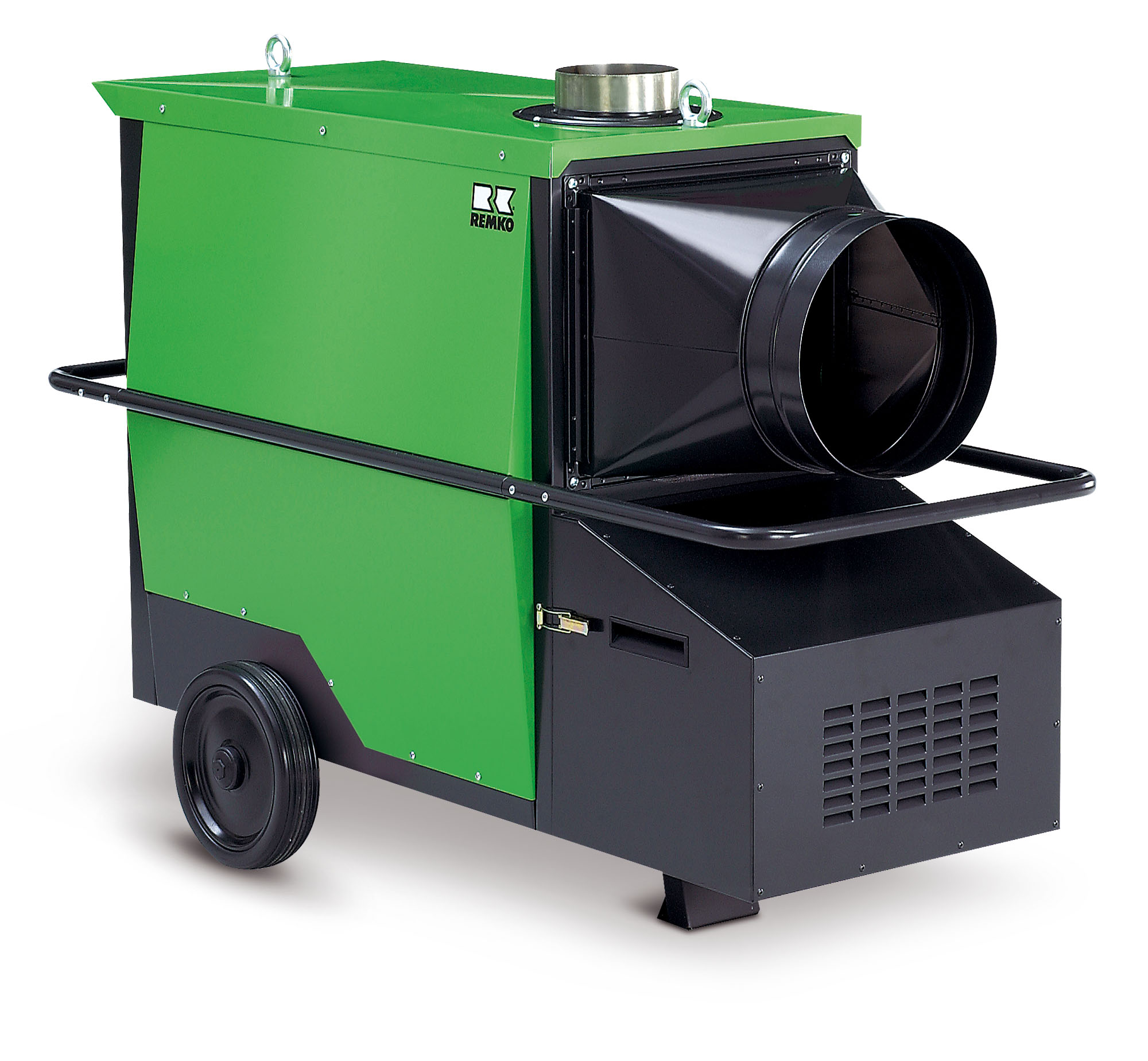 Luftvärmare värmeväxlad olja 110 kW