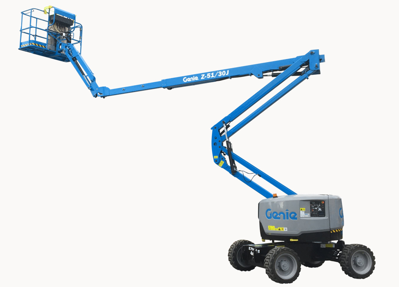 Vikbomslift diesel, plattformshöjd 15,6m GENIE Z51/30JRT