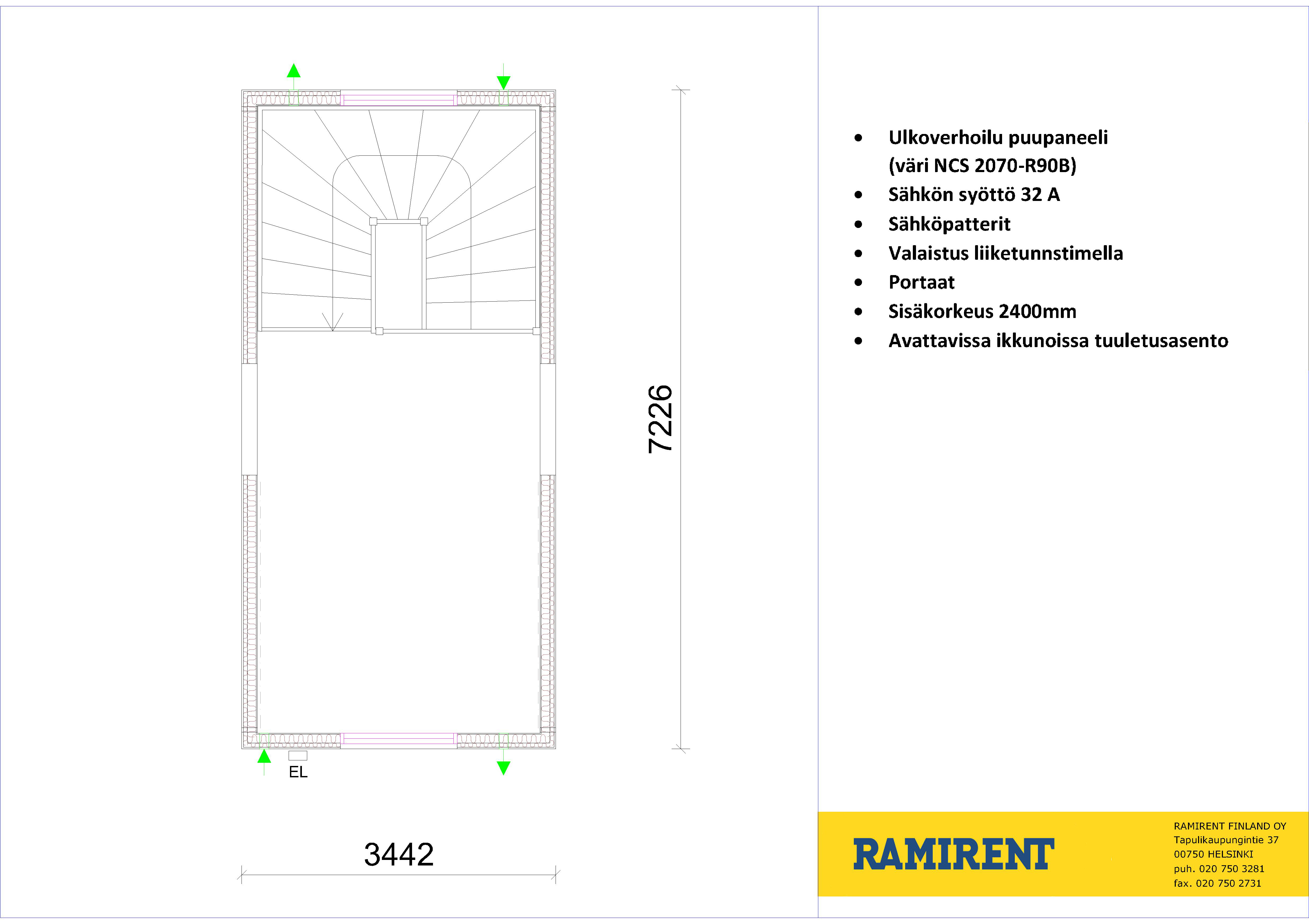 Trapphus/övervåning RMF FFA39