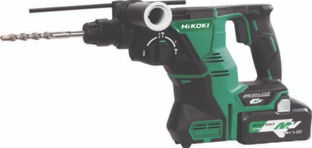 Batteridriven kombihammare SDS+ < 30 mm