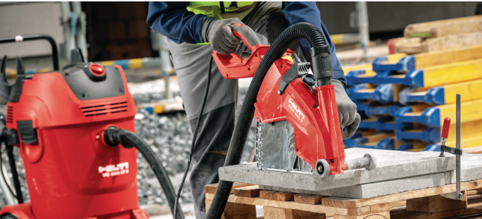 Stensåg, eldriven HILTI DCH300