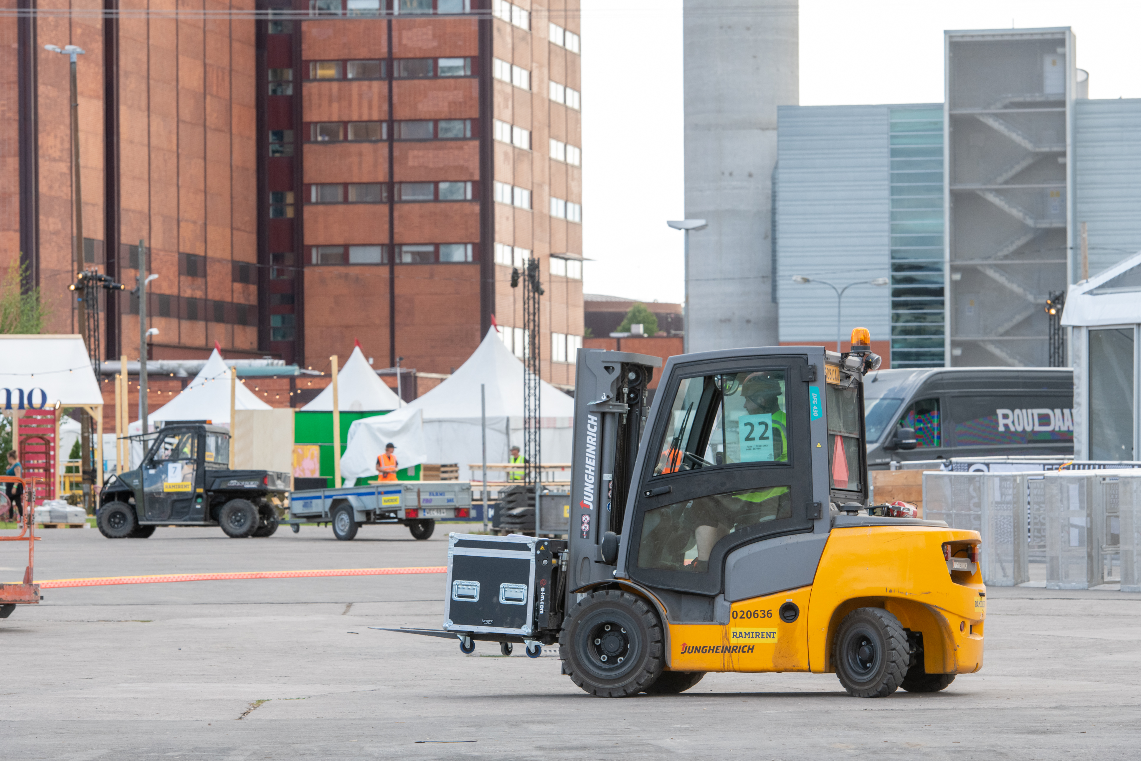 Vastapainotrukki 2,5 t, sähkö JUNGHEINRICH EFG425kDZ