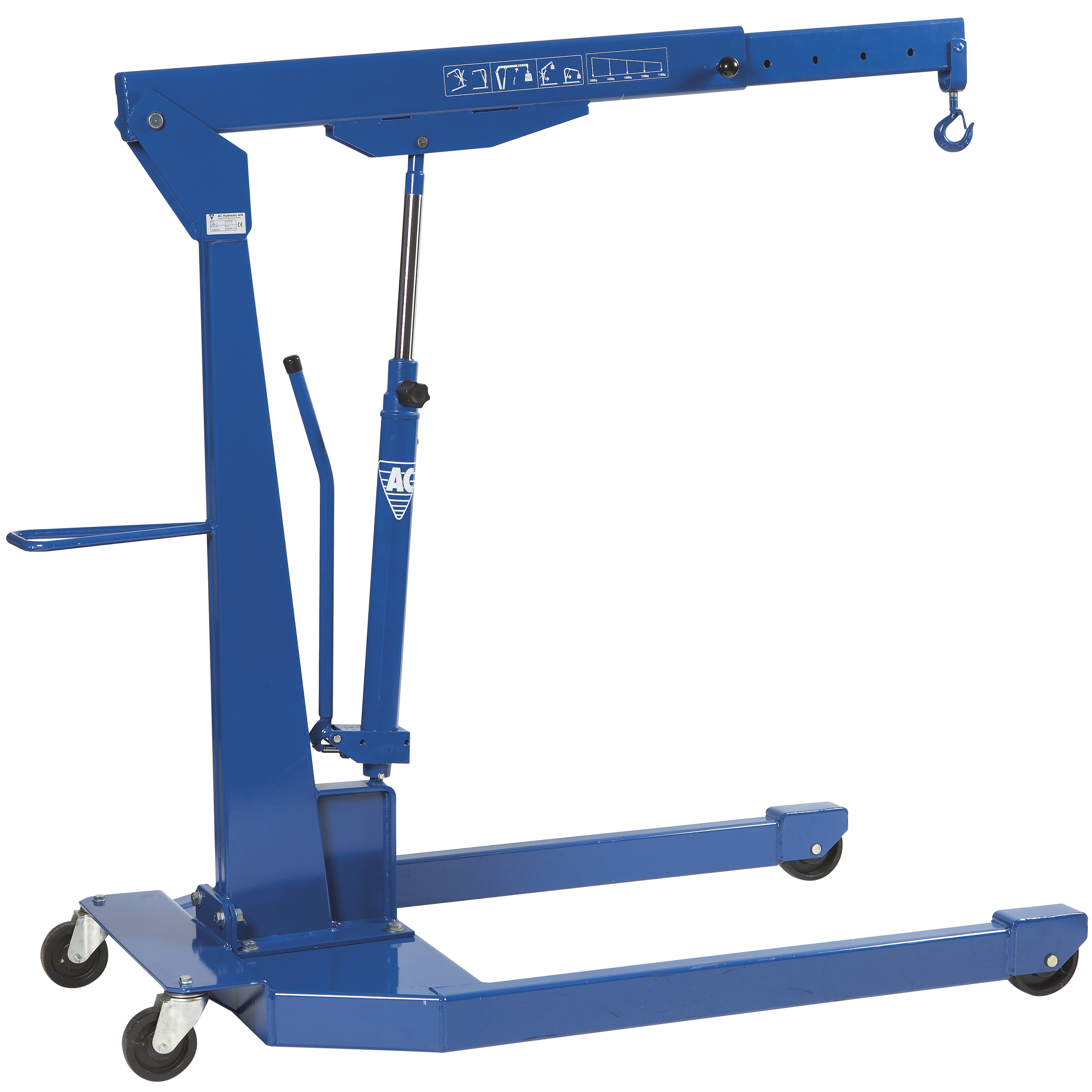 Hydraulic Workshop Crane 2000 kg AC HYDRAULICS WJN20