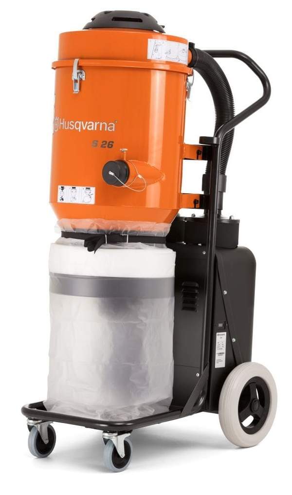 Rakennusimuri, 230V, H-luokka HUSQVARNA S26