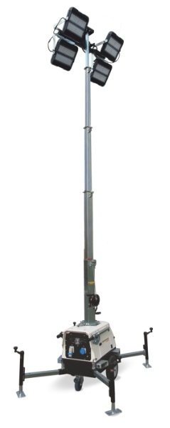 Telescopic LED Lighting Mast 7 m GENERAC LINKT4