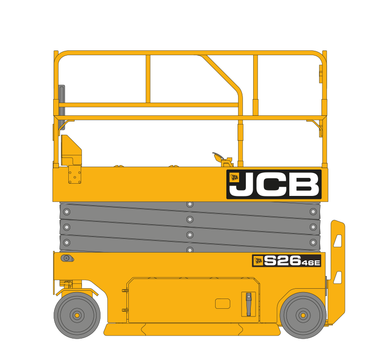 Electric Scissor Lift JCB S2646E