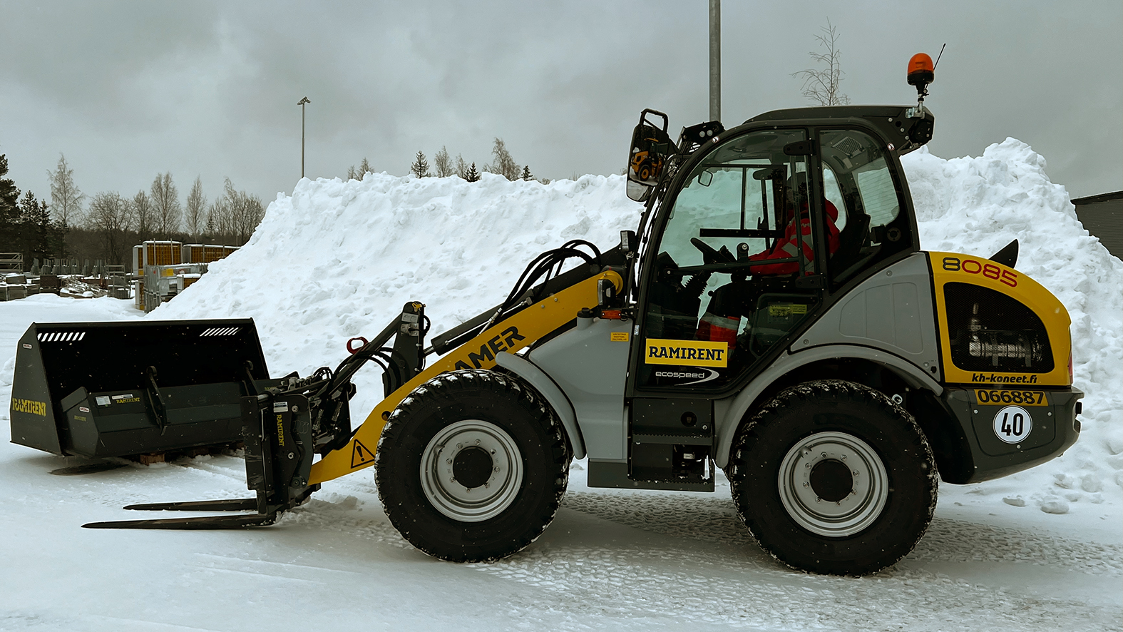Dieselk ytt inen Py r kuormaaja 5 T KRAMER 8085ARCTIC POWER Ramirent