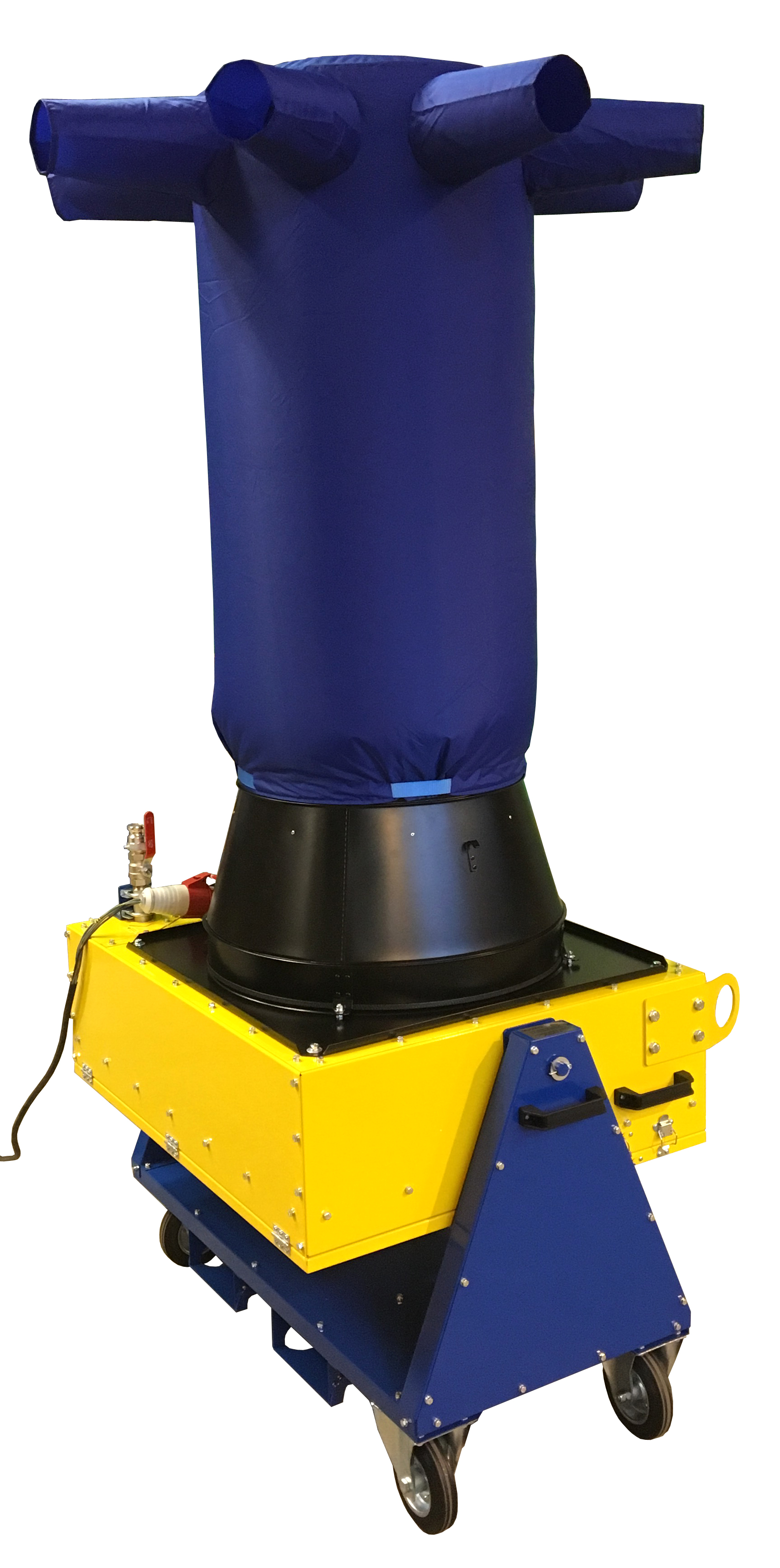 Hetvattenfläkt 55 kW