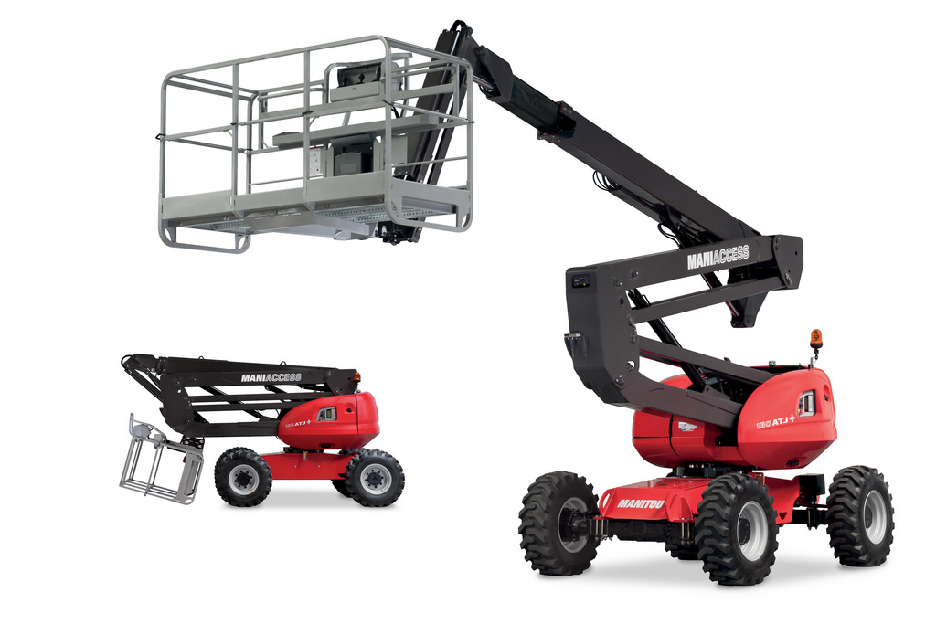 Dieselkäyttöinen nivelpuominostin MANITOU 160ATJ+