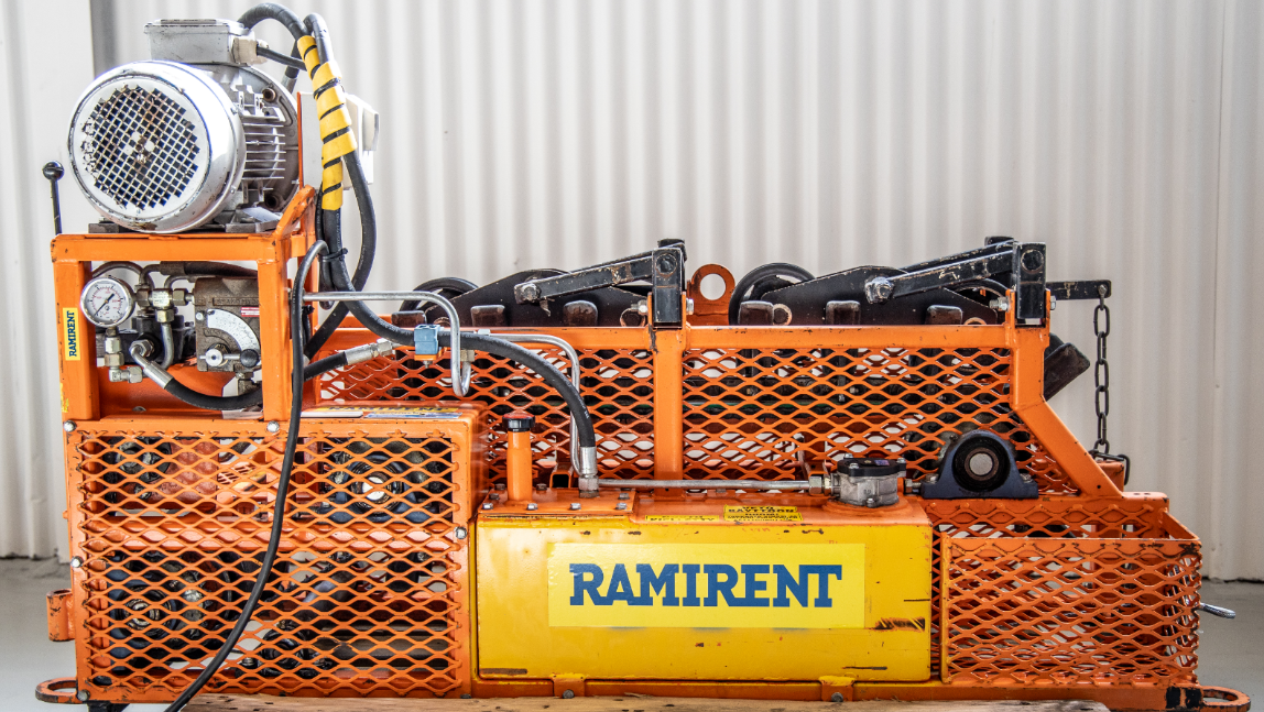 Petrol Poweded Under Ground Cable Winch SUMETEK RK700P