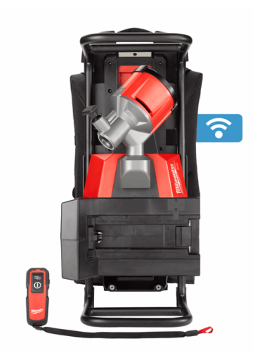 Battery Powered Backpack Concrete Vibrator 63 mm