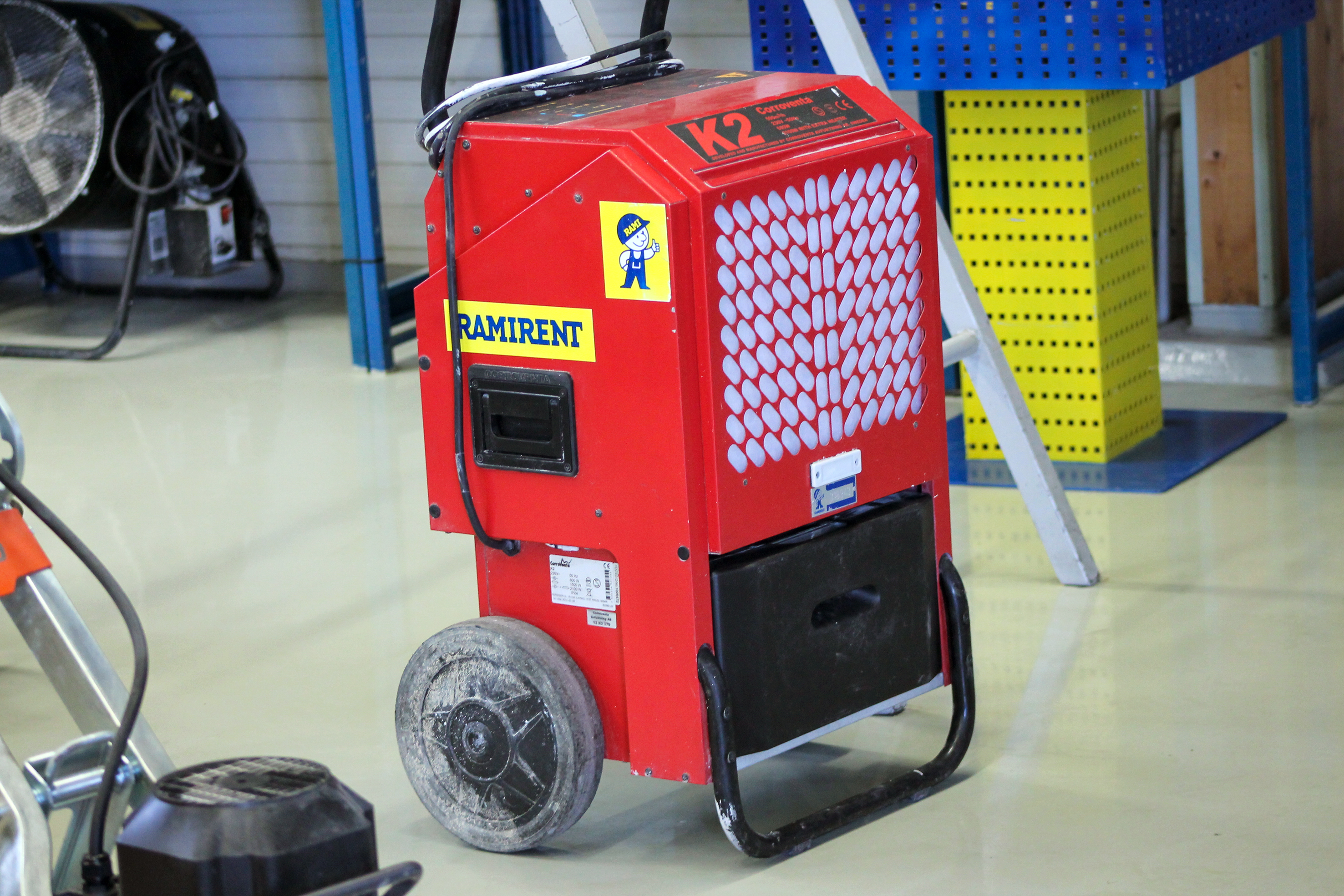 Condensing Dehumidifier 500 m³/h CORROVENTA K2