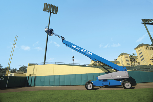 Telescopic lift diesel, platform height 54.86m GENIE SX-180
