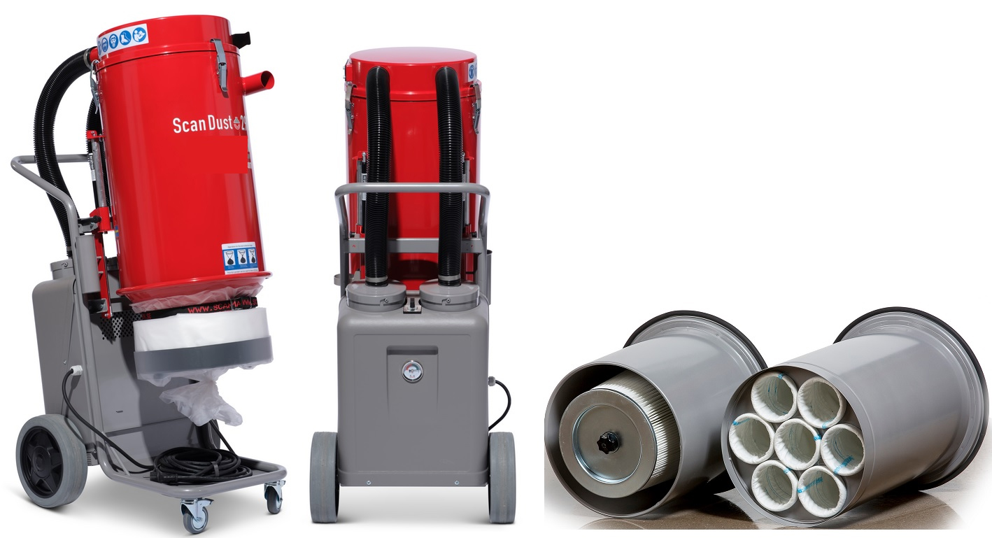 Electric dry vacuum cleaner SCANMASKIN SCANDUST2900