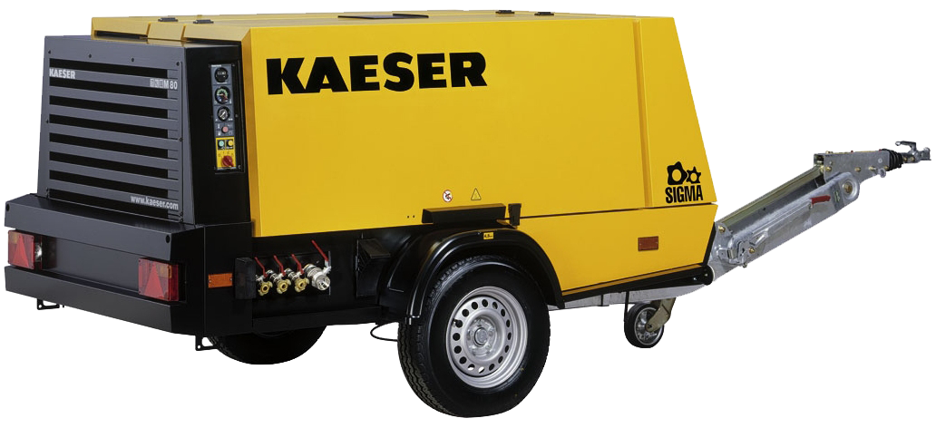 Kompressor 9,5 m³/min vid 10 bar KAESER M122