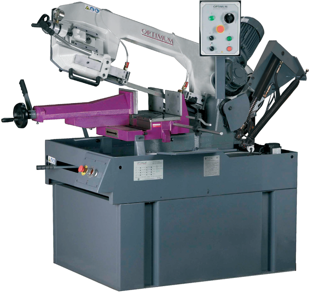 Metal Bandsaw 400V OPTIMUM S350G