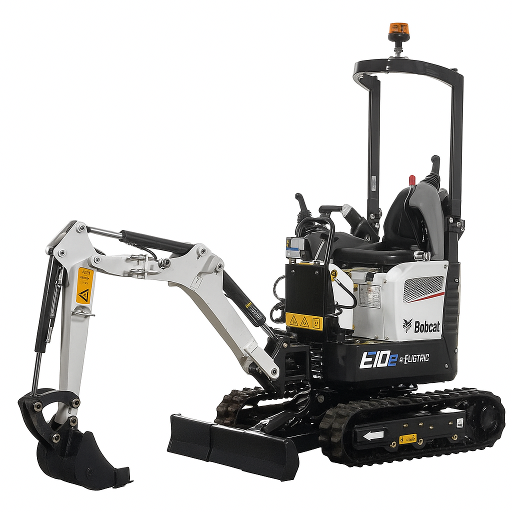 Grävmaskin bandburen elektrisk 1,2T