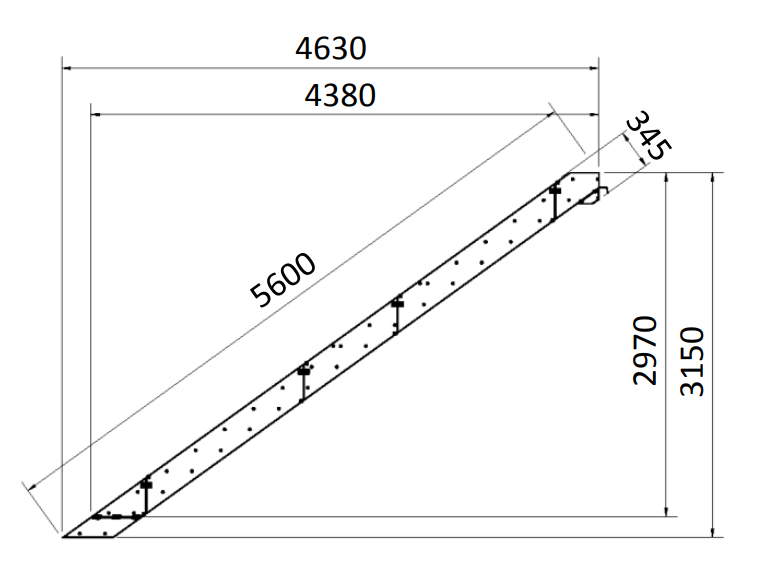EnterSafe Stair 18 steps SSJ ENTERSAFE