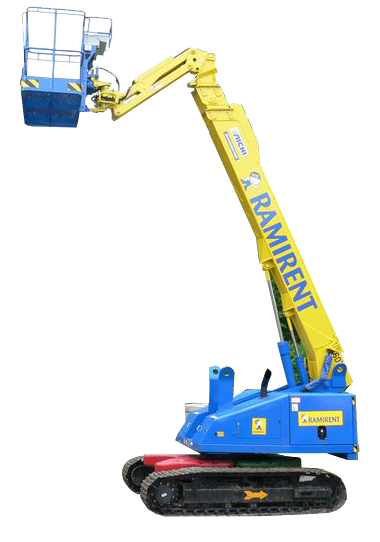 Diesel Powered Telescopic Crawler Boom Lift AICHI SR12BJ