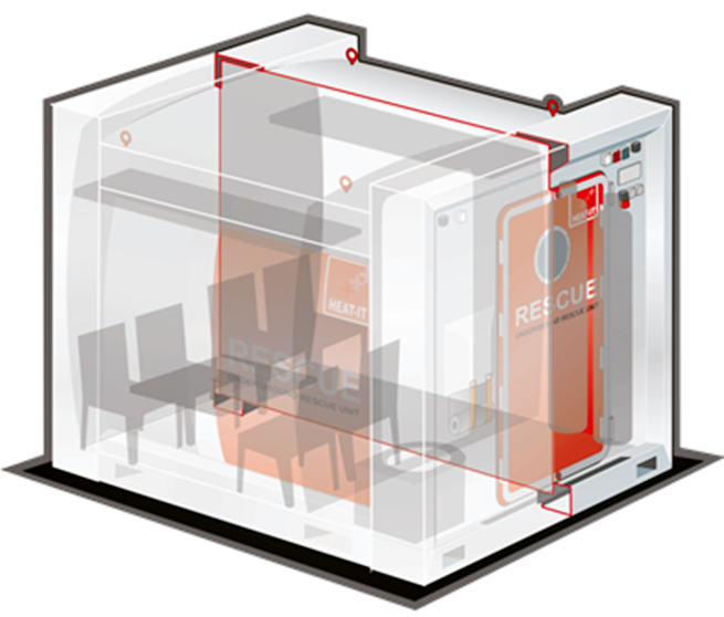 Rescue Chamber HEAT-IT RESPETRA8