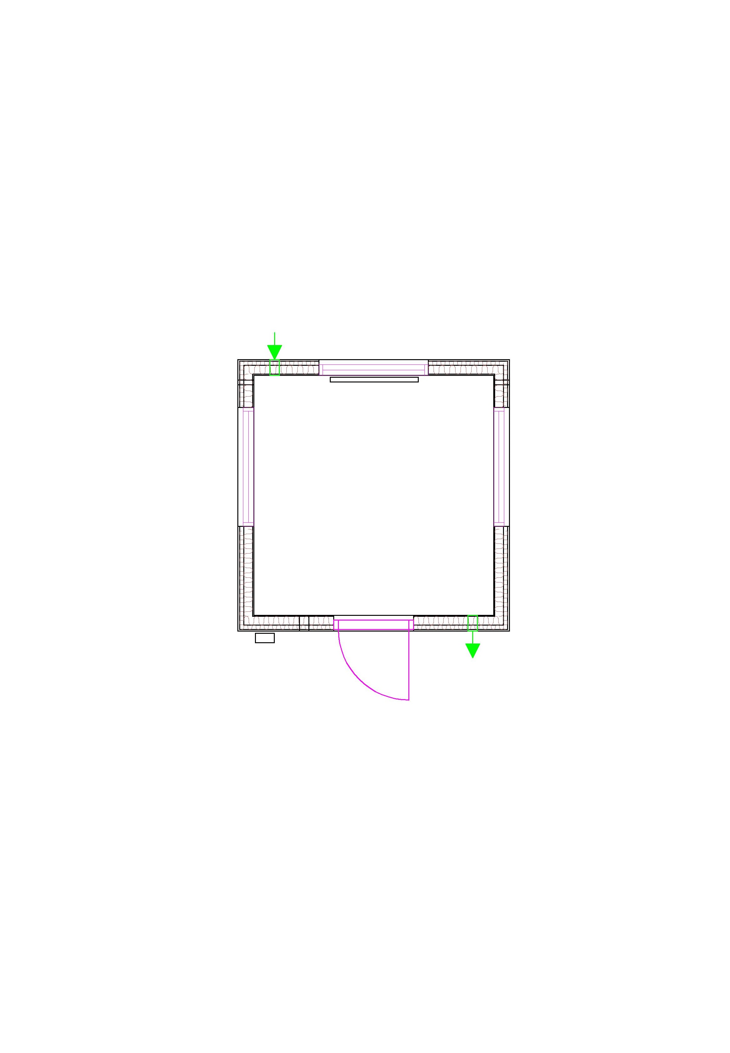 RamiWide, lipunmyynti/vartiointitila 3,0x3,0m RMF SEC10