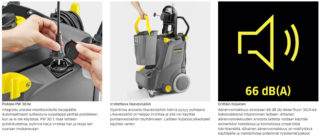 Painehuuhtelukone KÄRCHER PUZZI30/4