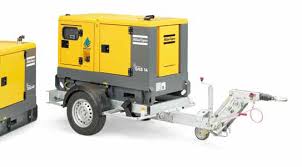 Hinattava generaattori 15 kVA, diesel ATLAS COPCO QAS14KD