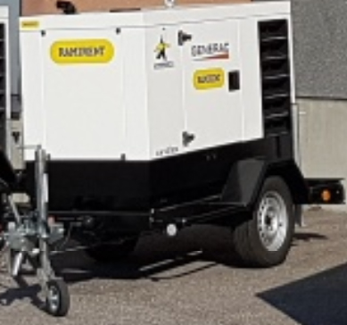 Hinattava generaattori 19,3 kVA, diesel GENERAC GMN022Y