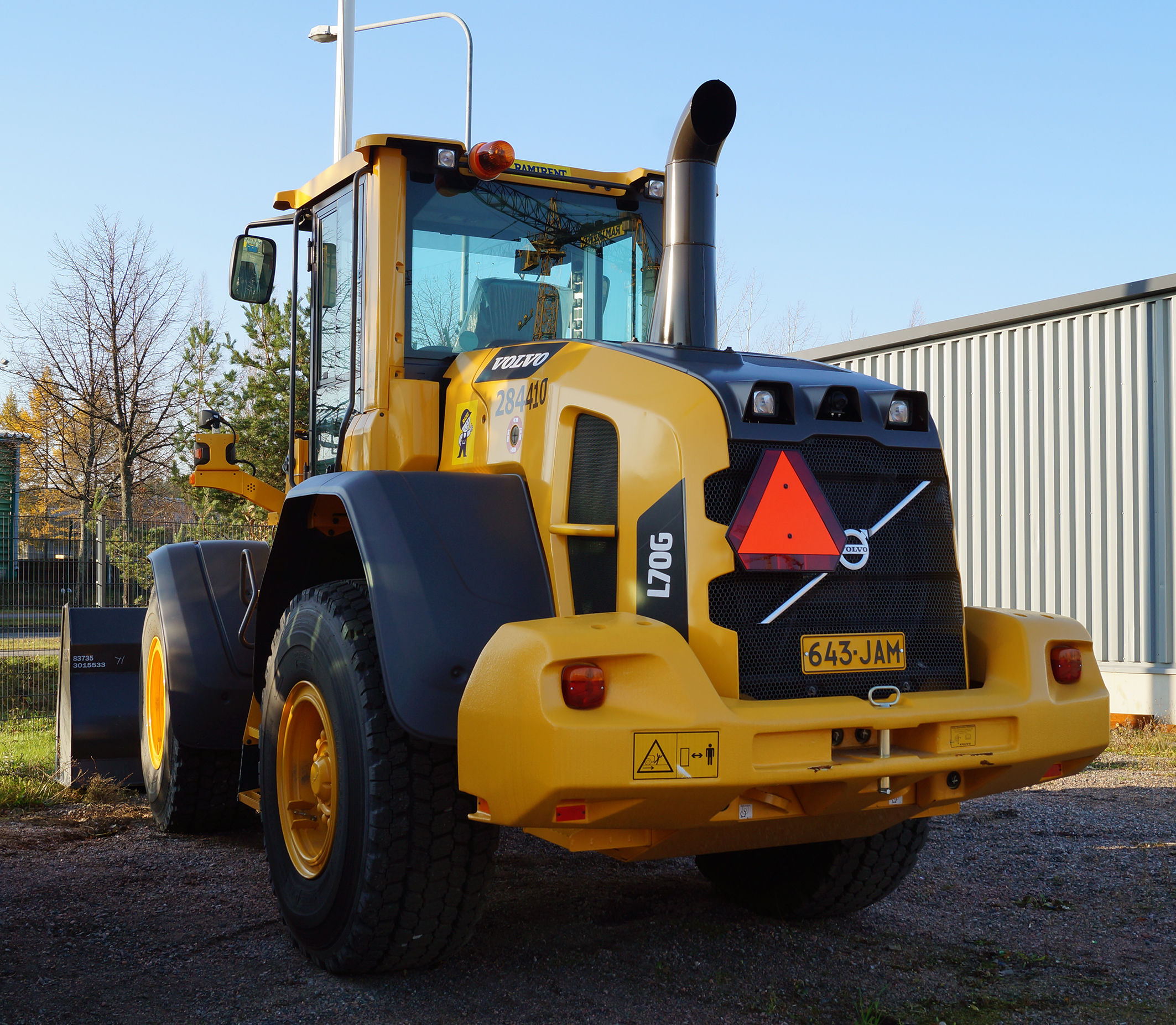 Diesel Powered Wheel Loader 14 ton VOLVO L70G