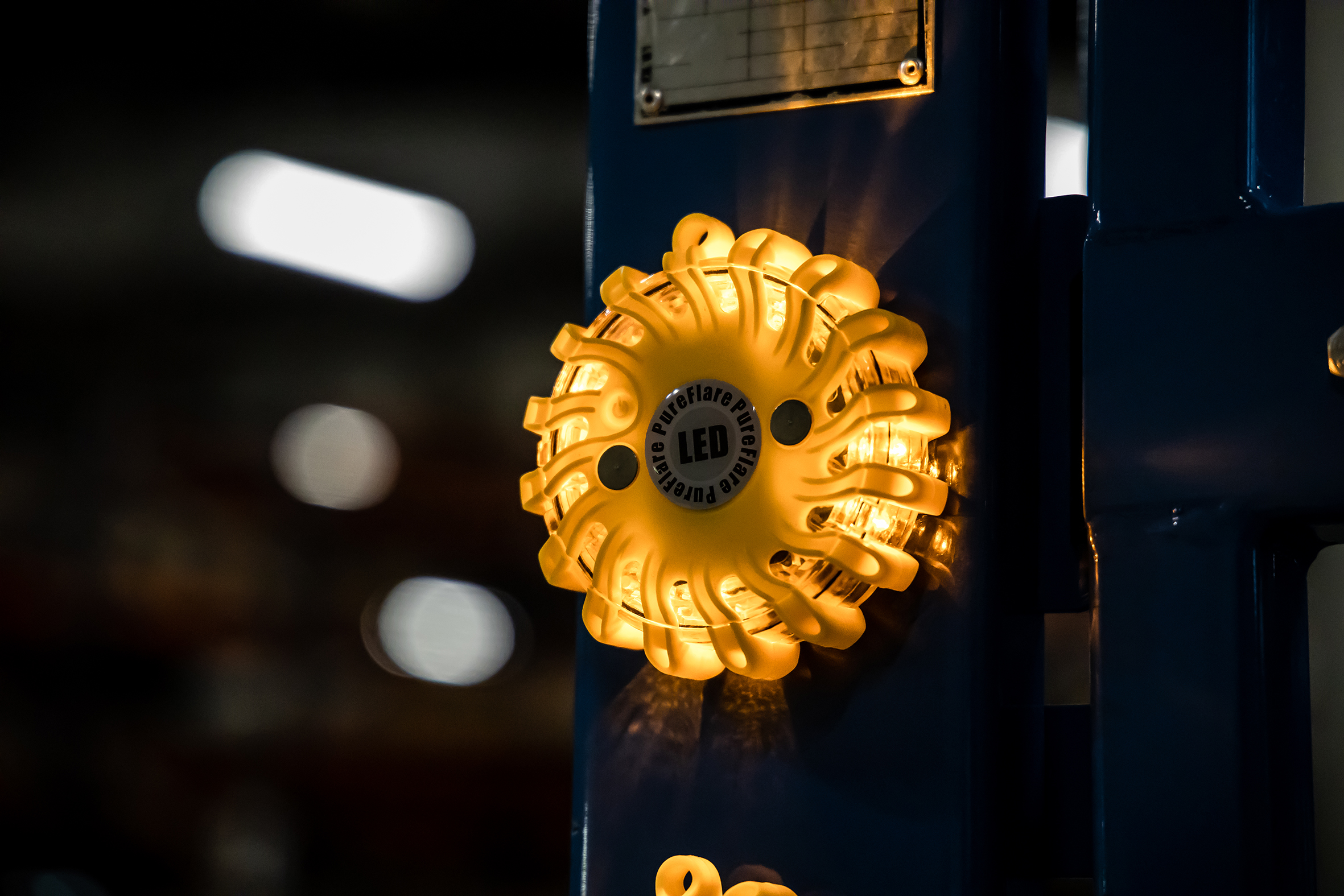 Varningsljus LED med magnet