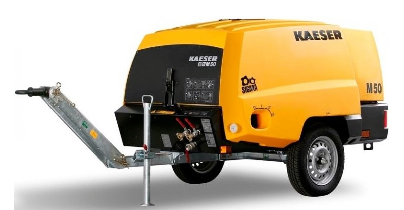 Kompressor 5 m³/min vid 7 bar KAESER M50E