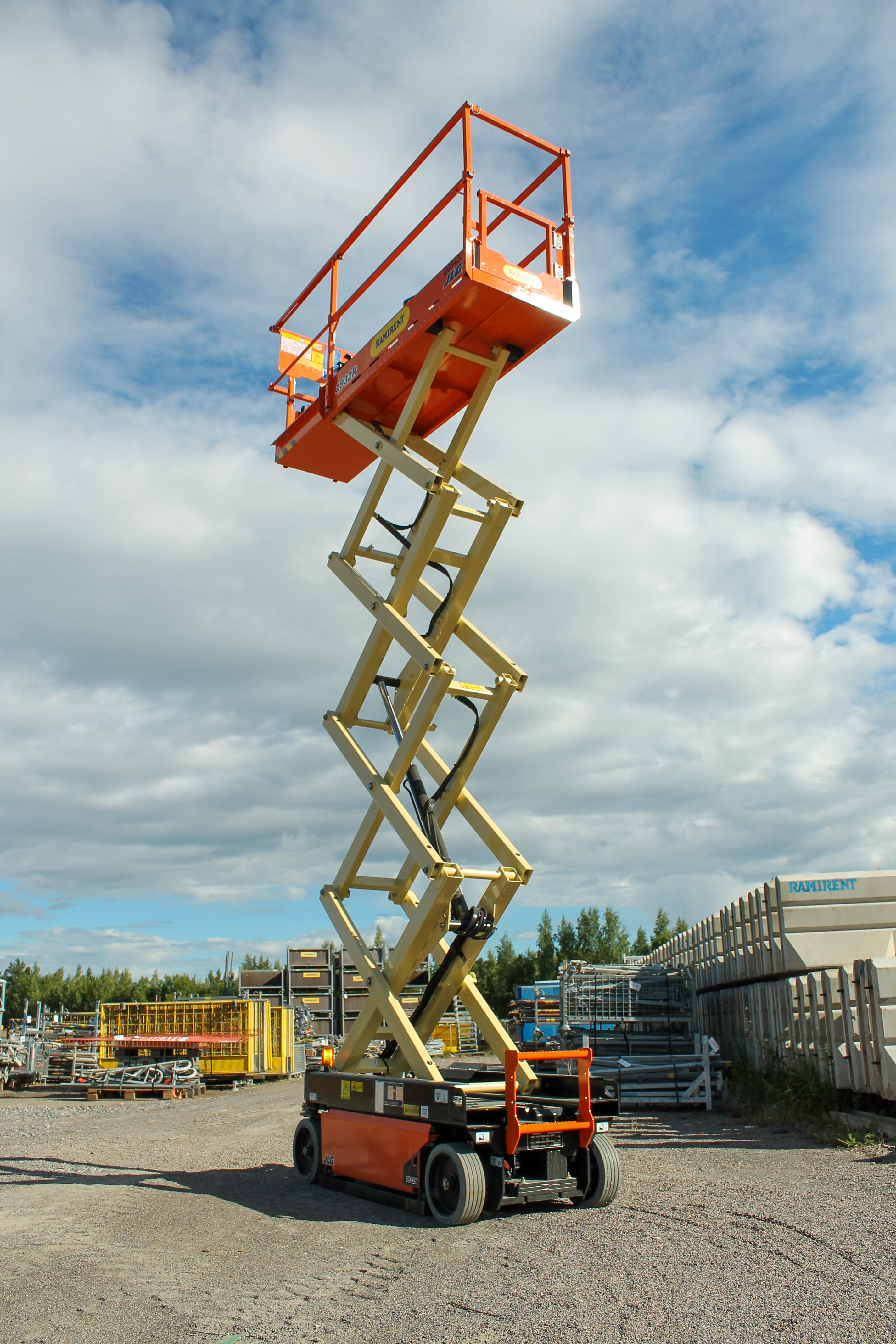 Saxlift batteri plattformshöjd 5,79 m JLG 1932R