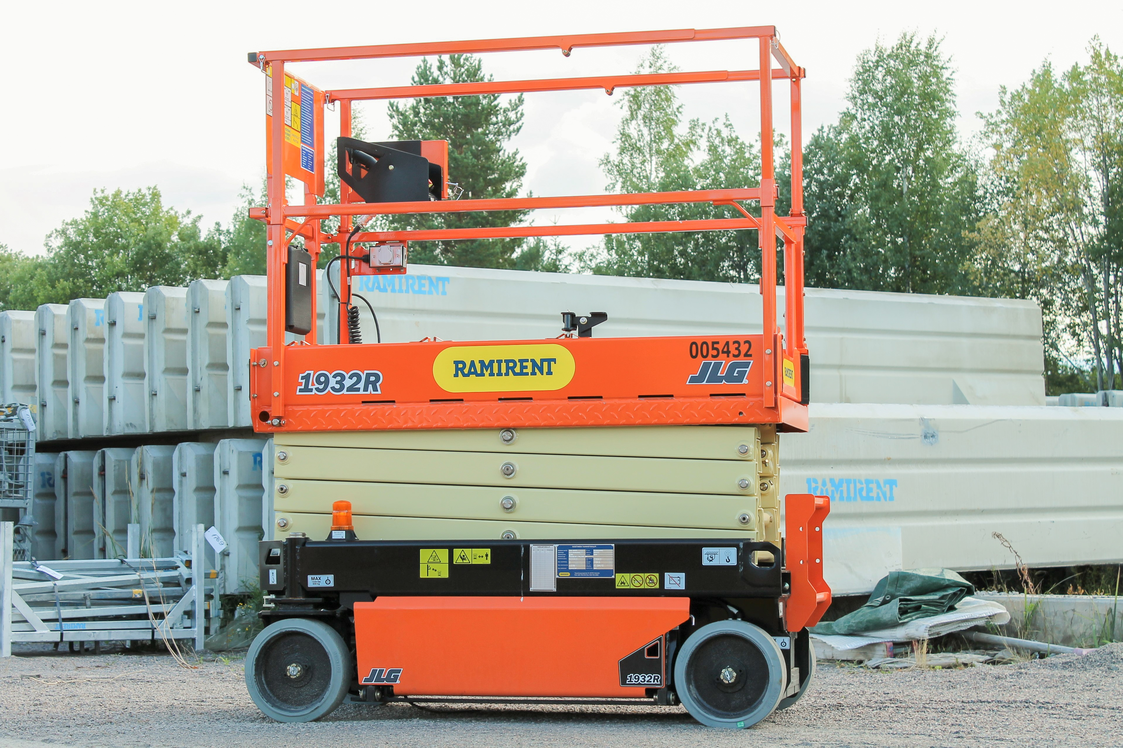 Saxlift batteri plattformshöjd 5,79 m JLG 1932R