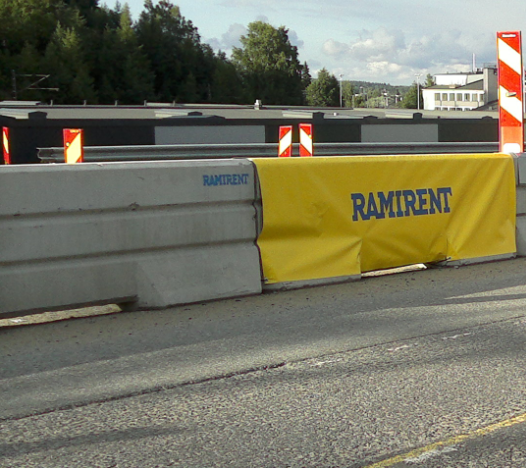 Concrete Barrier Element 6 m