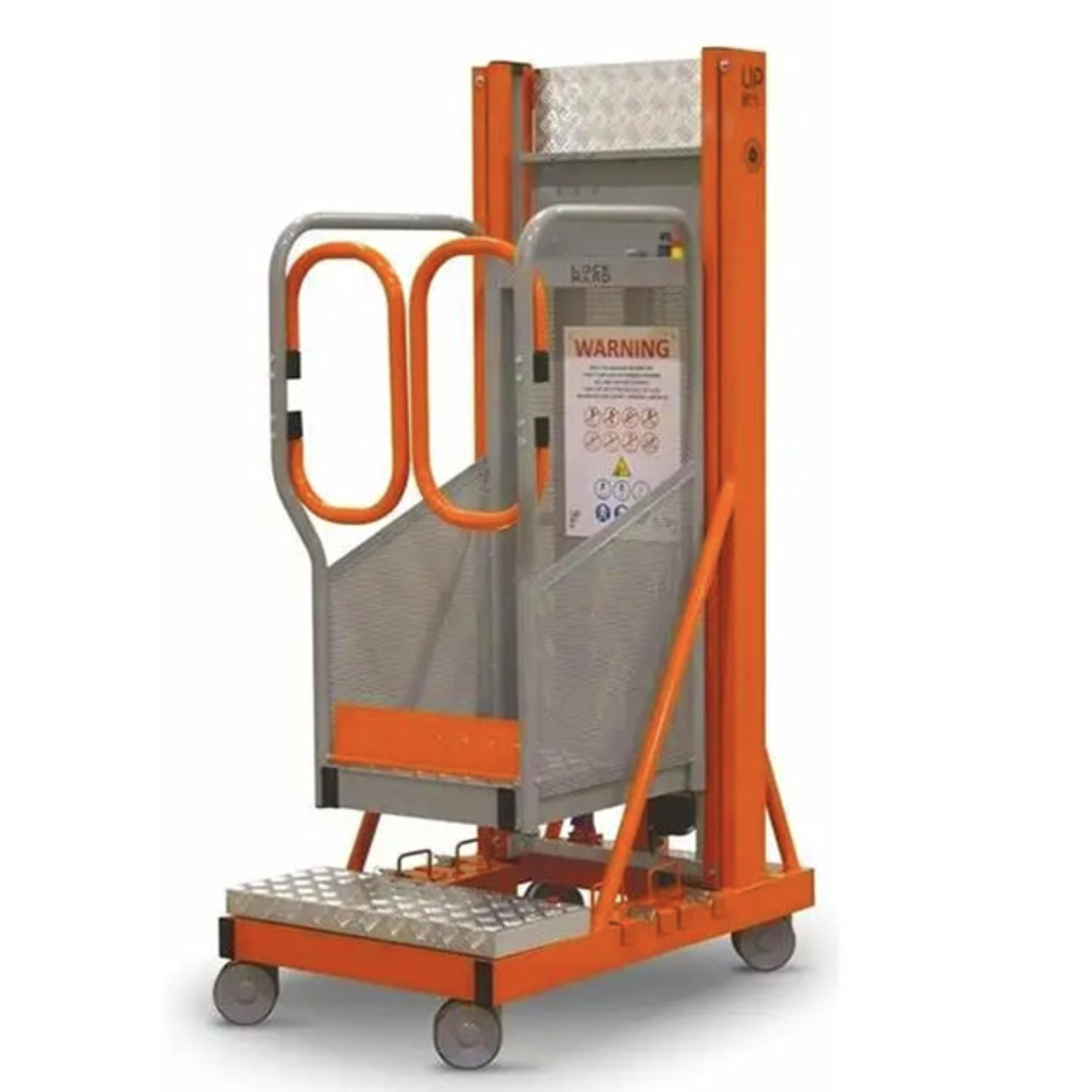 Pelarlift pusharound batteri plattformshöjd 3 m