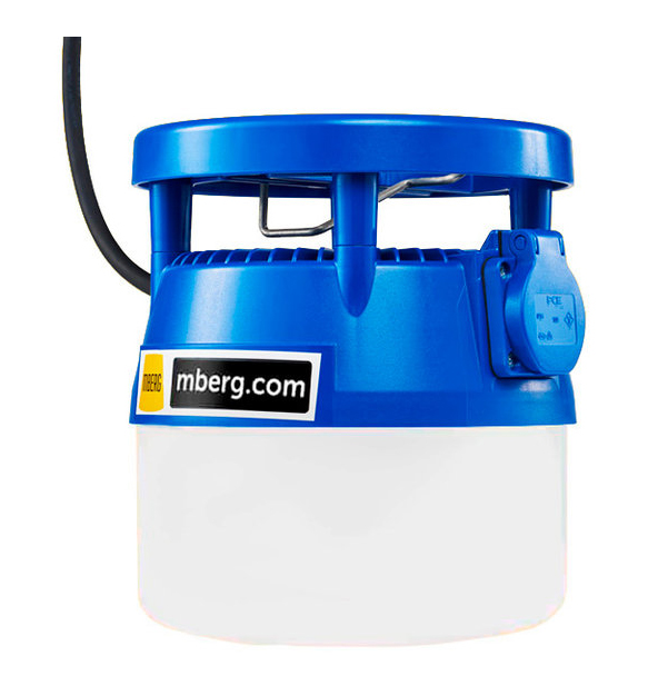 LED byggplatsarmatur 230V
